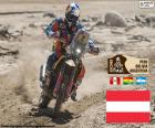 Matthias Walkner no campeão de moto do Dakar de 2018