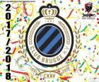 Club Brugge KV é o campeão da Pro League 2017-2018, a primeira divisão do futebol profissional na Bélgica