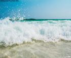 As ondas para chegar à praia