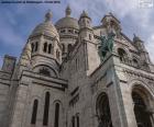 A Basílica do sagrado coração de Montmartre, é um templo religioso importante, localizado na colina de Montmartre, Paris, França