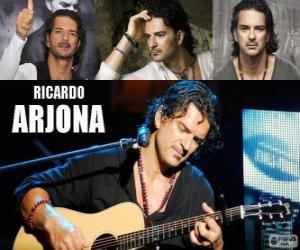 Puzle Ricardo Arjona, cantor guatemalteco