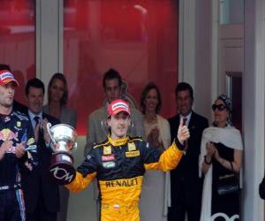 Puzle Robert Kubica - Renault - Monte Carlo de 2010 (terceiro classificado)