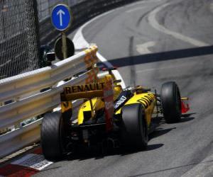 Puzle Robert Kubica - Renault - Monte Carlo de 2010