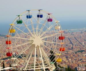 Puzle Roda de Tibidabo, Barcelona