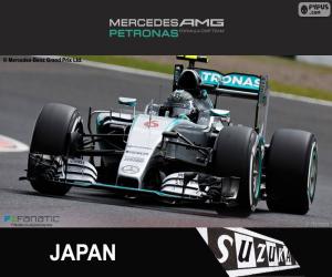 Puzle Rosberg, G.P Japão 2015