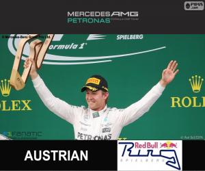 Puzle Rosberg G.P. Áustria 2015