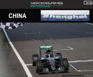 Puzle Rosberg Grande Prêmio China 2016