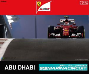 Puzle Räikkönen G.P Abu Dhabi 2015