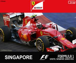 Puzle Räikkönen G.P Singapore 2015