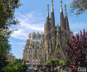 Puzle Sagrada Família, Barcelona