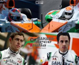 Puzle Sahara Force India F1 Team 2013