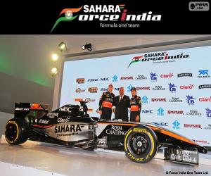 Puzle Sahara Force India F1 team 2015
