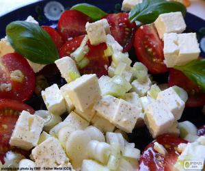 Puzle Salada de queijo