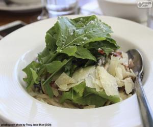 Puzle Saladas de folhas verdes