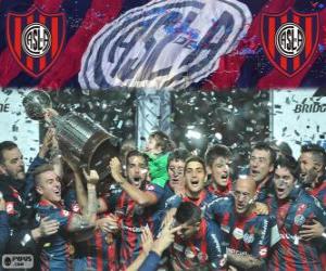 Puzle San Lorenzo de Almagro, campeão da Copa Libertadores da América de 2014