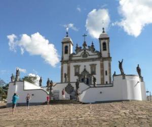 Puzle Santuário do Bom Jesus de Matosinhos, Brasil