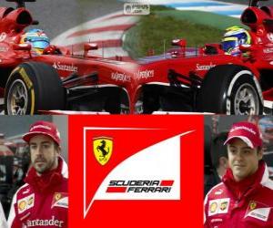 Puzle Scuderia Ferrari 2013