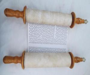 Puzle Sefer Torah, um rolo de Torá