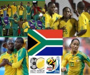 Puzle Seleção da África do Sul, o Grupo A, a África do Sul 2010