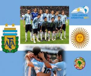 Puzle Seleção da Argentina, Grupo A, Argentina 2011