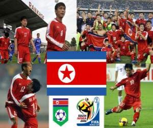 Puzle Seleção da Coreia do Norte, Grupo G, África do Sul 2010