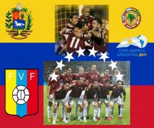 Puzle Seleção da Venezuela, do Grupo B, Argentina 2011