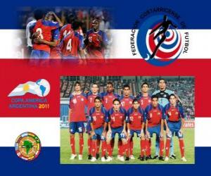 Puzle Seleção de Costa Rica, Grupo A, Argentina 2011