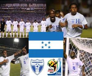 Puzle Seleção de Honduras, do Grupo H, da África do Sul 2010