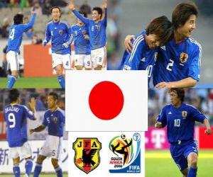 Puzle Seleção do Japão, o Grupo E, na África do Sul 2010