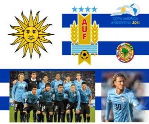 Puzle Seleção do Uruguai, Grupo C, Argentina 2011