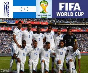 Puzle Seleção de Honduras, Grupo E, Brasil 2014