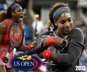 Puzle Serena Williams, campeã do US Open 2013
