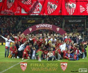 Puzle Sevilla, campeão Europa League 15