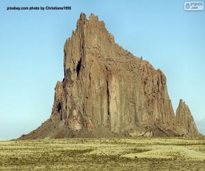 Puzle Shiprock, Novo México, Estados Unidos