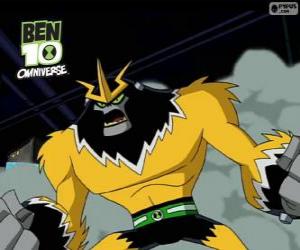 Puzle Shocksquatch, Ben 10 Omniverse