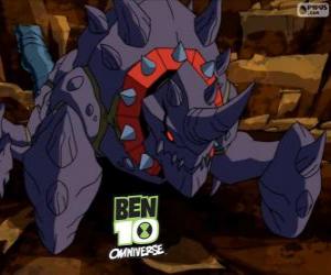 Puzle Siridozer é um alienígena do Nemetrix, Ben 10 Omniverse