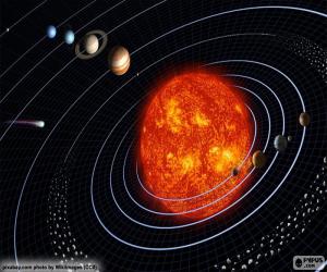 Puzle Sistema solar