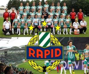 Puzle SK Rapid Viena, clube de futebol da Áustria