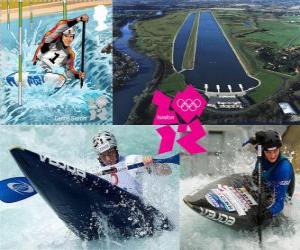 Puzle Slalom de canoa - Londres 2012 -