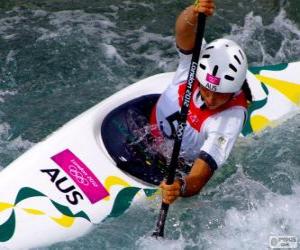 Puzle Slalom de canoa