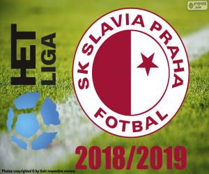 Puzle Slavia Praga, campeão 2018-2019