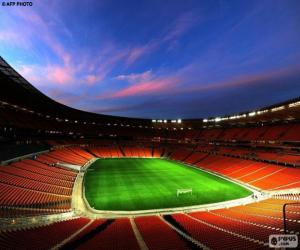 Puzle Soccer City, iluminado