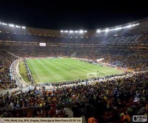 Puzle Soccer City, interior