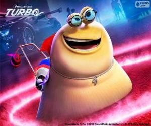 Puzle Sombra Branca do filme Turbo