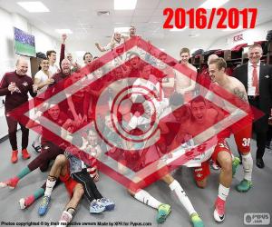 Puzle Spartak Moscou, campeão 2016-17