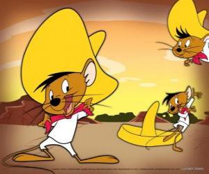 Puzle Speedy Gonzales, o mais rápido do mouse em todo o México