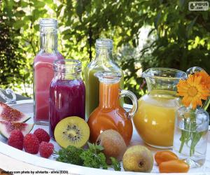 Puzle Sucos de frutas naturais