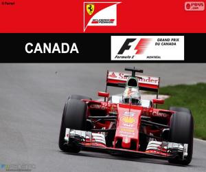 Puzle S.Vettel, G.P Canadá 2016