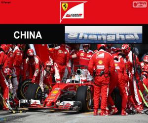 Puzle S.Vettel Grande Prêmio China 2016