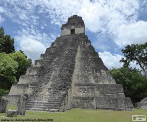 Puzle Templo I de Tikal, Guatemala